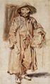 Watteau, Antoine: B�rtiger Savoyarde, stehend