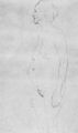 Klimt, Gustav: Akt einer �lteren Frau