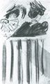 Macke, August: Zwei Frauen im Caf� (II)