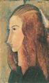 Modigliani, Amedeo: Bildnis Jeanne H�buterne (I)