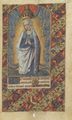 Unbekannter Buchmaler des Vatikans: Fragment aus einem Stundenbuch