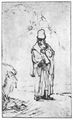 Rembrandt Harmensz. van Rijn: Elia vor der Felsenh�hle am Horeb