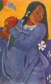 Gauguin, Paul: Tahitierin mit Mango