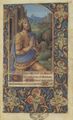 Unbekannter Buchmaler des Vatikans: Fragment aus einem Stundenbuch