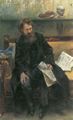 Corinth, Lovis: Portr�t des Dichters Peter Hille