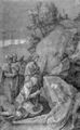 D�rer, Albrecht: Zeichnungsfolge der sog. »Gr�nen Passion«: Beweinung Christi