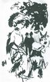 Macke, August: Frau mit Kindern im Zoo