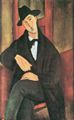 Modigliani, Amedeo: Bildnis Mario Varvogli