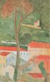Modigliani, Amedeo: Landschaft in der Toskana (II)
