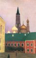 Vallotton, F�lix: Ansicht des Kreml in Moskau