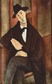 Modigliani, Amedeo: Portr�t des Mario Varfogli
