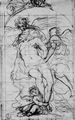 Furini, Francesco: Wandbildentwurf: Engelpiet� (Weiblicher Akt)