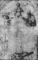 Raffael: Kr�nung des Hl. Nikolaus von Toelntino, Studie