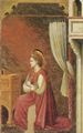 Giotto di Bondone: Fresken in der Arenakapelle in Padua, Szene: Verk�ndigung, Detail der Jungfrau Maria
