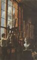 Klinger, Max: Klinger im Atelier von Gussow