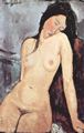 Modigliani, Amedeo: Sitzender weiblicher Akt