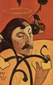Gauguin, Paul: Symbolistisches Selbstportr�t mit Heiligenschein