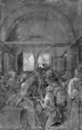 D�rer, Albrecht: Zeichnungsfolge der sog. »Gr�nen Passion«: Dornenkr�nung Christi
