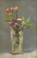 Manet, Edouard: Clematis in einer Kristallvase