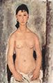 Modigliani, Amedeo: Stehender Akt (Elvira)