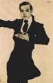 Schiele, Egon: Portr�t des Max Oppenheimer