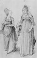D�rer, Albrecht: N�rnbergerin und Venezianerin