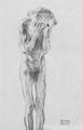 Klimt, Gustav: Stehender m�nnlicher Akt