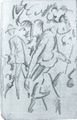 Macke, August: Frau mit Kind im Park