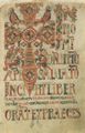 Unbekannter Buchmaler des Vatikans: Fragment aus dem »Sacramentarium Gelasium«