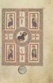 Unbekannter Buchmaler des Vatikans: Fragment aus einem Psalter