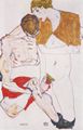 Schiele, Egon: Liebespaar