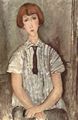 Modigliani, Amedeo: M�dchen mit Bluse