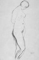Klimt, Gustav: Stehender weiblicher Akt