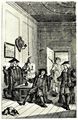 Hogarth, William: Frontispiz zu »Oxforder Vergn�gungen«, Kom�die von James Miller