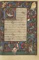 Unbekannter Buchmaler des Vatikans: Fragment aus einem Psalter mit Stundenbuch