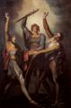 F�ssli, Johann Heinrich: Die drei Eidgenossen beim Schwur auf den R�tli (R�tlischwur)