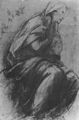 Raffael: Disputa, Studie, Muttergottes