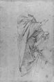 Raffael: Parna�, Draperiestudie zu Virgilfigur und Kopf des Homer (schwach)