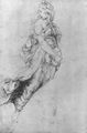 Raffael: Parna�, Studie, Muse Melpomene