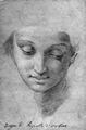 Raffael: Der Hl. Michael, Studie