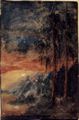 Altdorfer, Albrecht: Landschaft bei Sonnenuntergang