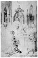 D�rer, Albrecht: Pr�sentation Christi im Tempel, unvollendet