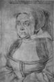 D�rer, Albrecht: Portr�t der Agnes D�rer in niederl�ndsicher Tracht
