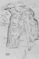 Klimt, Gustav: Zur�ckgelehnt liegende Dame