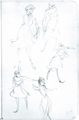 Macke, August: Skizzen einer Chansonette