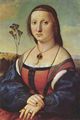 Raffael: Portr�t der Maddalena Doni, geb. Strozzi