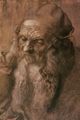 D�rer, Albrecht: Kopfstudie eines dreiundneunzigj�hrigen Mannes