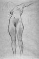 Klimt, Gustav: Schwebender Frauenakt