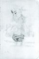 Macke, August: Geb�ckter Mann und geneigtes Profil