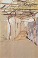 Klinger, Max: Pergola auf der Insel Syra